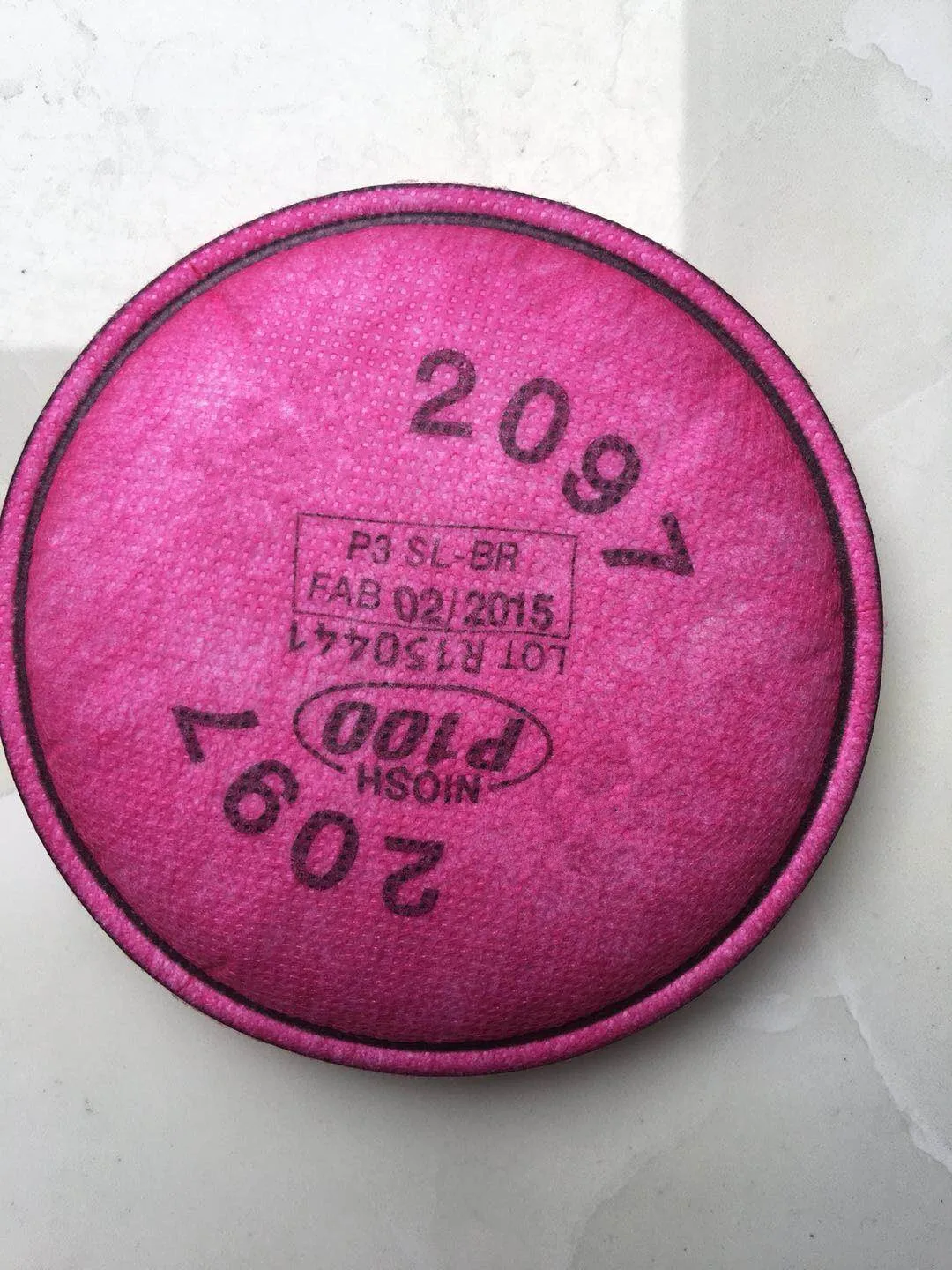 OEM 2091 P100 Safety Particulate Filter Mask filter Air dust filter