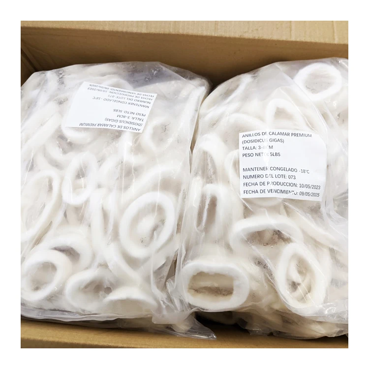 Cheap Price Frozen Squid Rings Good Taste Frozen Giant Squid Ring