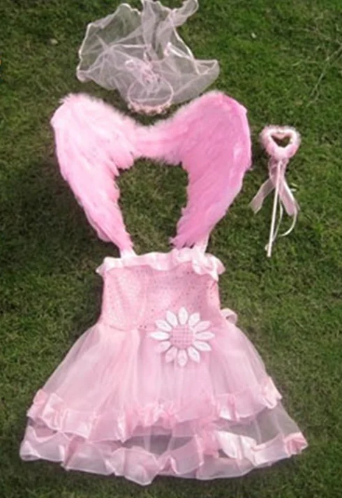 
Hot sale Handcraft Angel Feather Wing For Wedding Party Show Cosplay Costume Decoration for Children and Adult Pink 