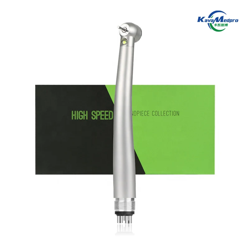 Portable Dental stainless steel body handpiece Led Dental High Speed Handpiece With E-Generator