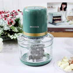 Petrus Wireless Food Grinding Machine Small  Electric Home Automatic Food Grinders Multifunctional  Meat Grinder For Food