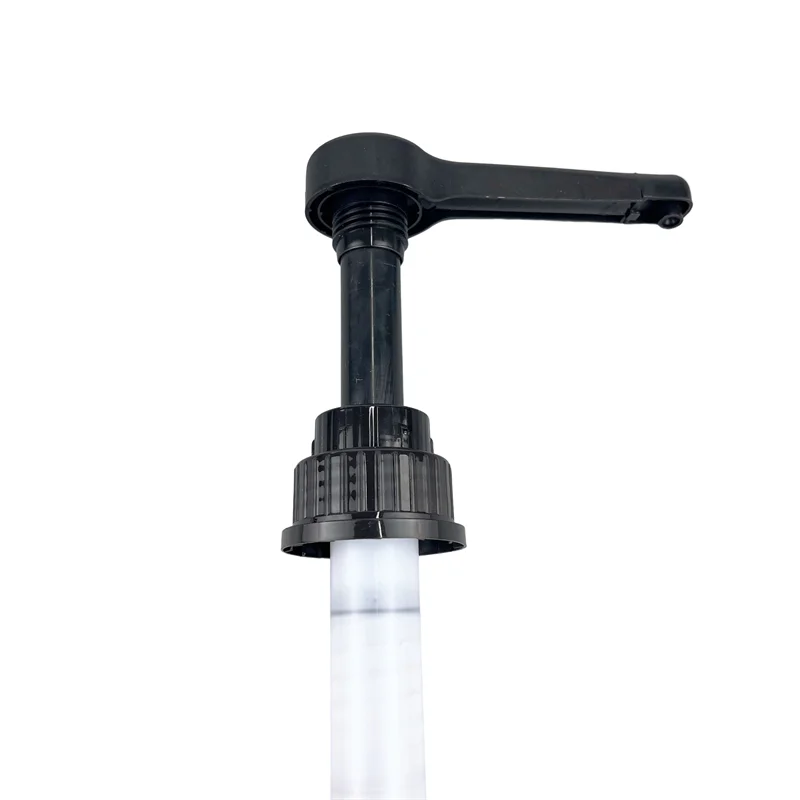 food grade white syrup pump sauce cream honey lotion dispenser condiment ketchup long nozzle liquid bottle jam pump