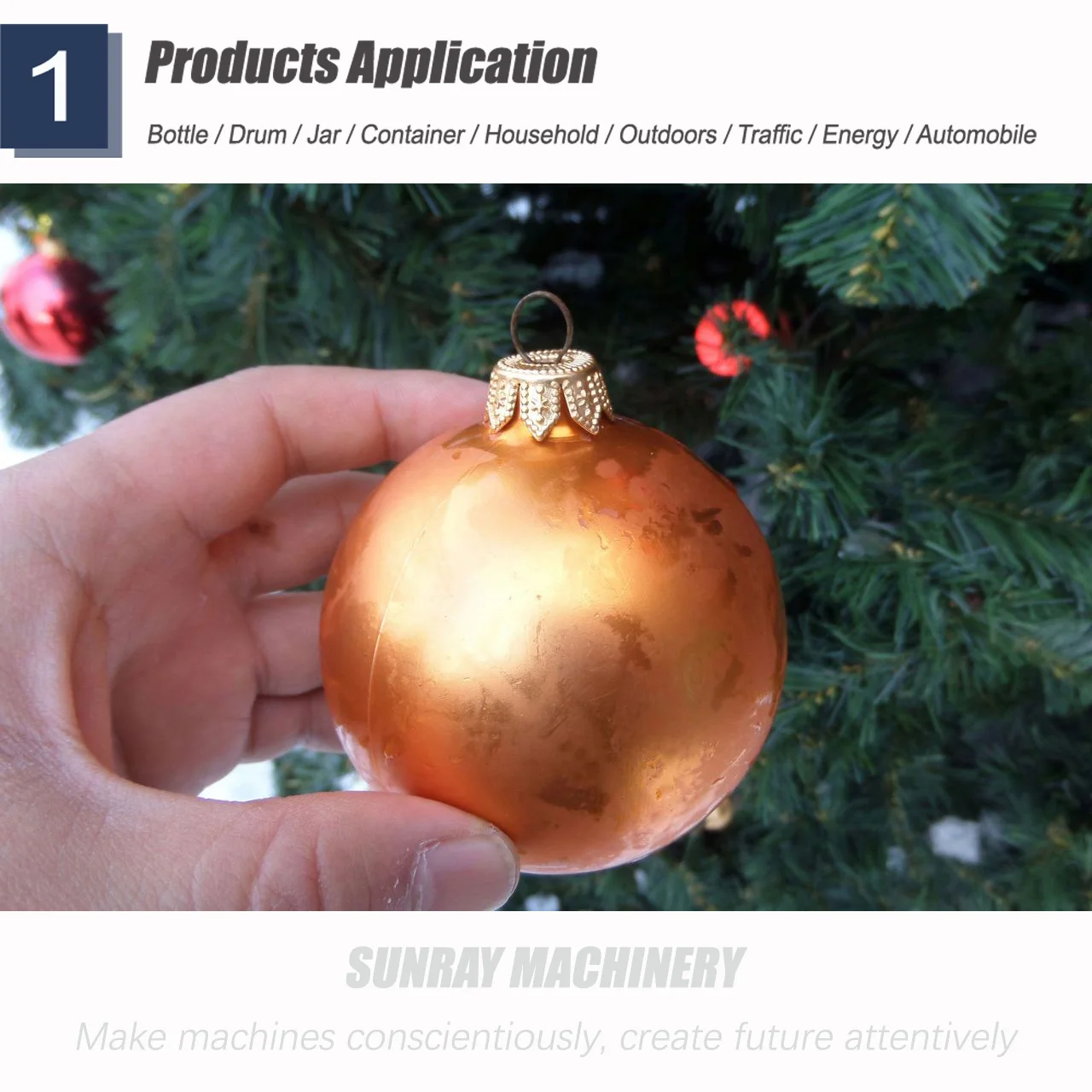 HIPS Christmas Ball  Making Machine Tree Ornament Ball Blow Molding Machine Toy Ball Blow molding Machine