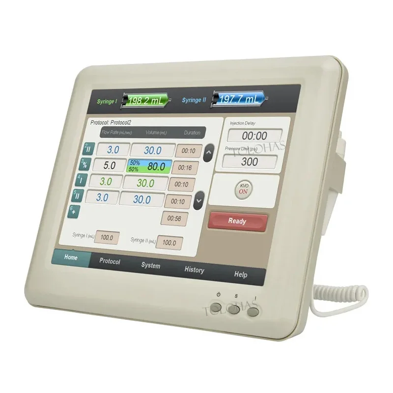 LHDC22 High Pressure CT Injection System Price 200ML Dual Head CT Injector Syringes Injector Machine