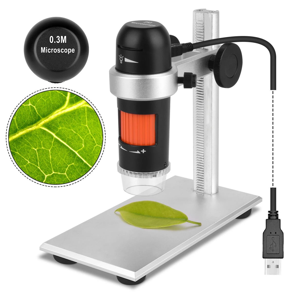 Portable USB Digital Microscope Used In Skin Observation