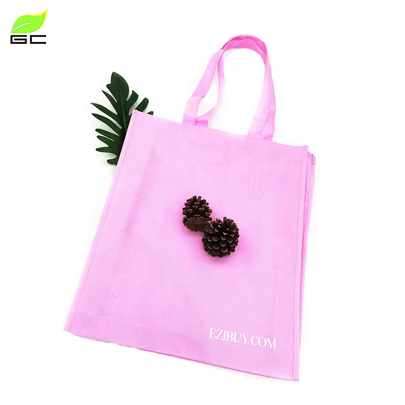 High Quality Cheap Price Sewing Non Woven Tote Bags With Customize Printing for Packing items in daily life.
