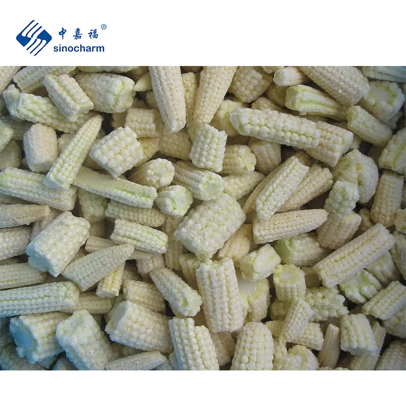 Sinocharm BRC одобренный европейский стандарт IQF замороженная кукуруза для детей