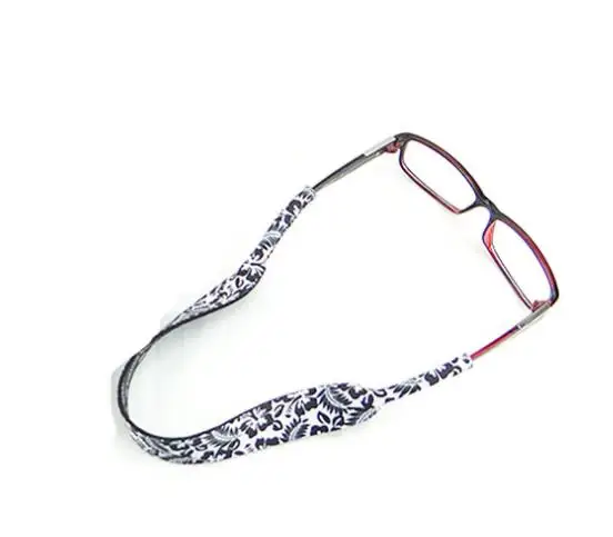 
Custom Floating Sunglasses Straps Lanyards Sports Safety Retainer Adjustable Custom Printed Neoprene Cord Lanyards 