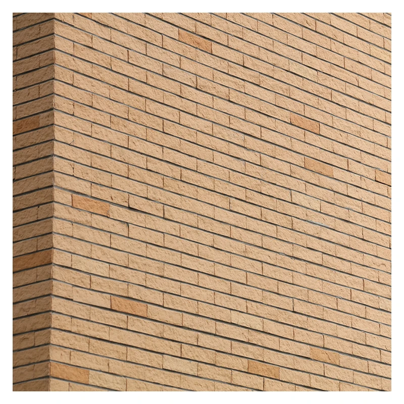 Modern Design Rustic texture Brick Flexible Tile Exterior Wall facing brick for Wall Decoration and Reconstruction