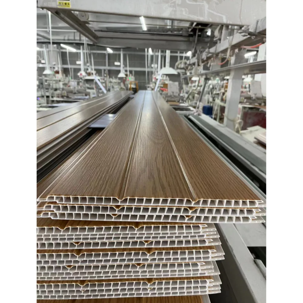 WPC Wall Panel Unique Design WPC Interior Fluted Panel Interior Wall Panel