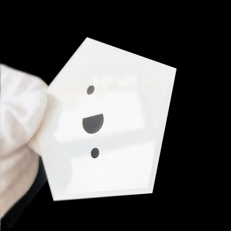 Ceramic pentagon cutting blade