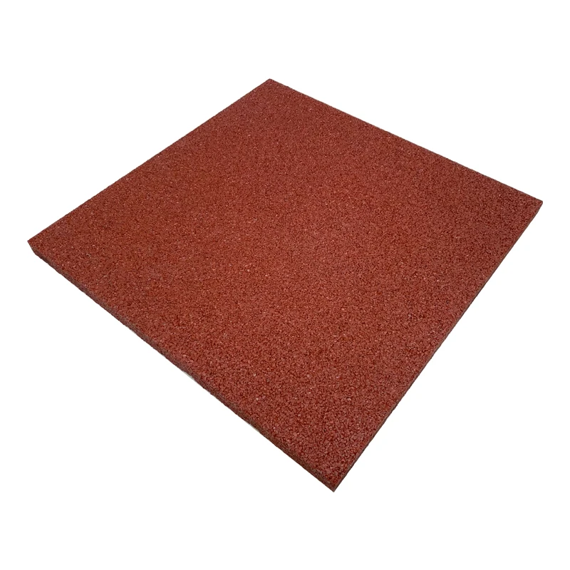 15-50mm thick rubber floor tile/gym rubber mat for playground