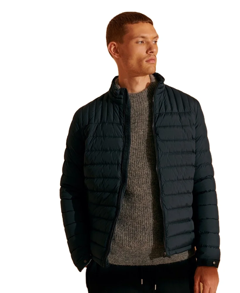 
Coat factory custom blank faux oversize down jacket casual windproof warm puffer coat with hood plain cotton short bubble coats 