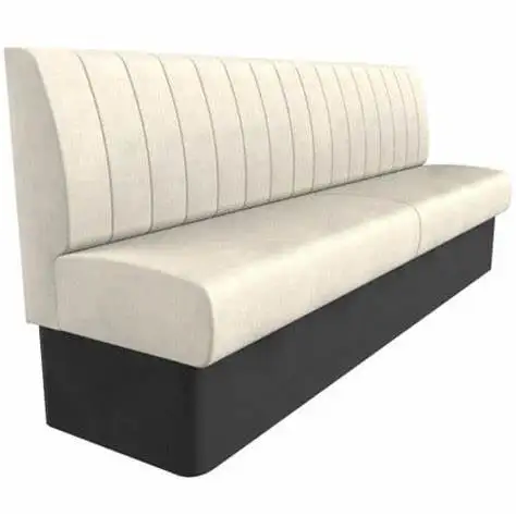 Белое кожаное кресло для кабины (1600627246081)