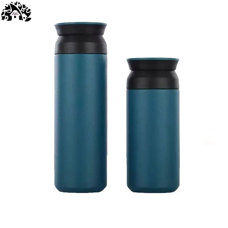 Hot sale 350/500ml flasks vacuum holder water bottle stainless steel custom logo fashion insulated vacuum flask