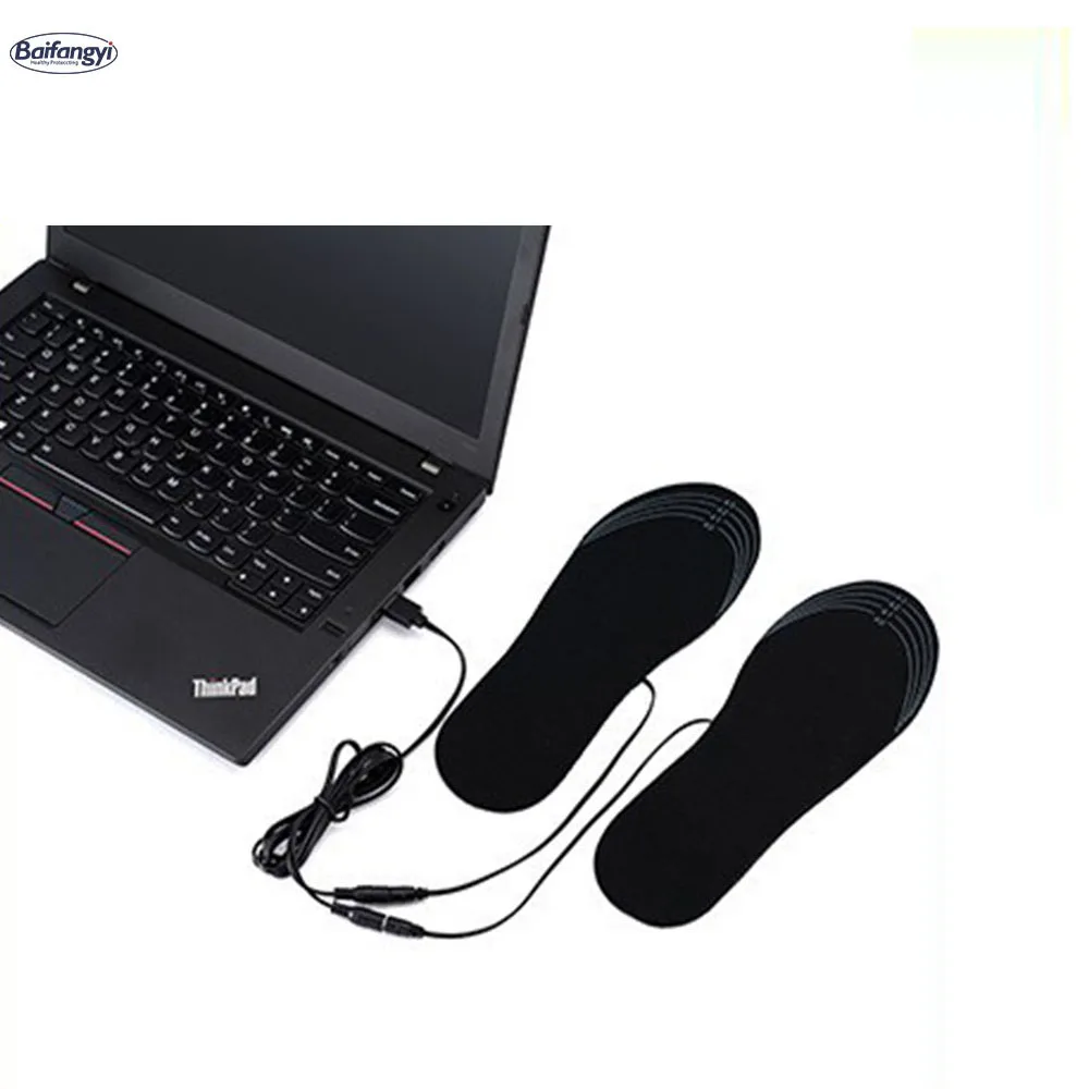 USB Electric Smart Heating Insole Kids/Electric Sports Insole EVA Material Size Cut-Fit Electric Foot Warmer