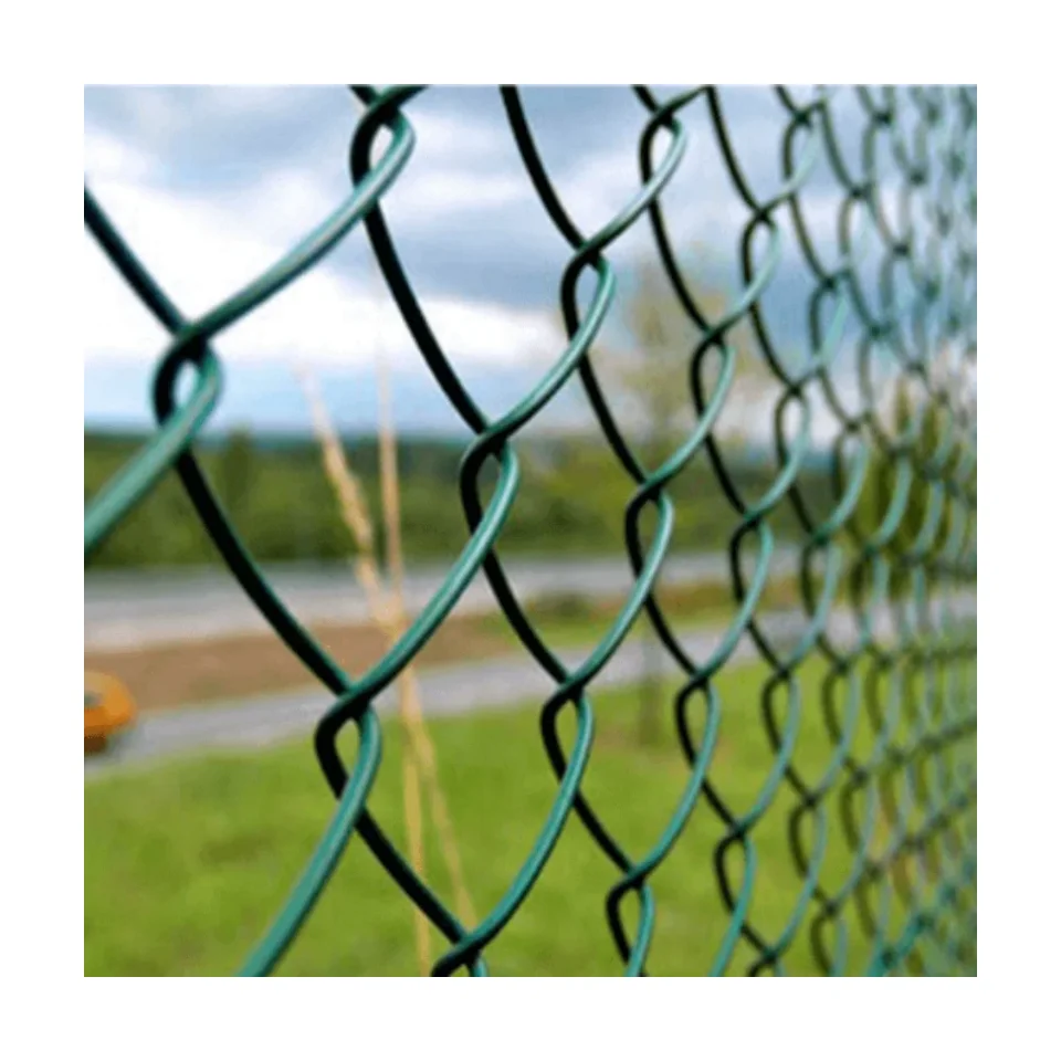 Hot sell cheap iron wire mesh 50x50mm diamond chain link fence with factory price