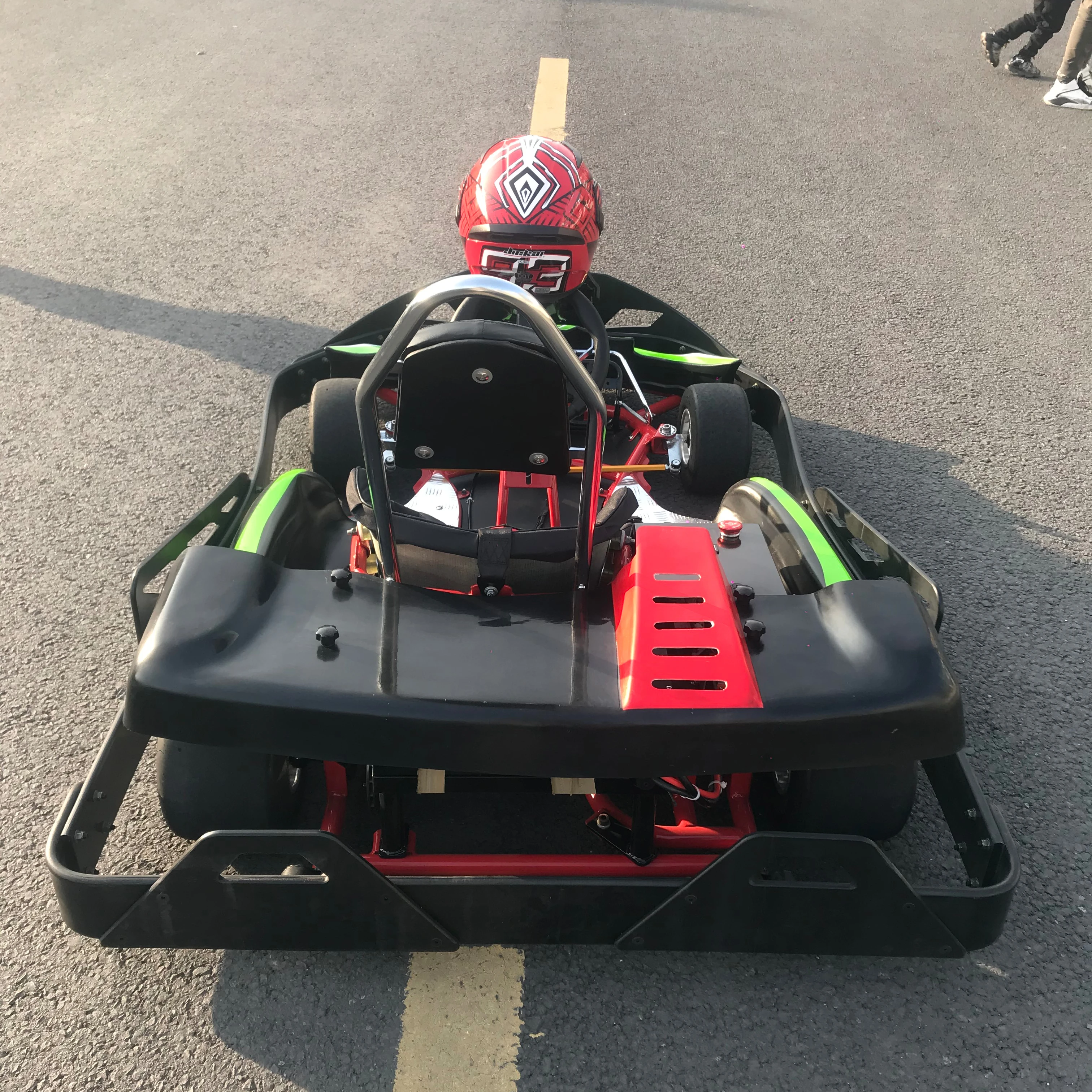 2021 newest 3000w cheap adults racing electric go kart for sale with safety bumper pass CE certificate