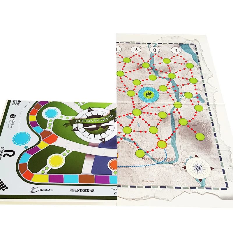 Senfutong custom logo new products board game paper play table board games for kids