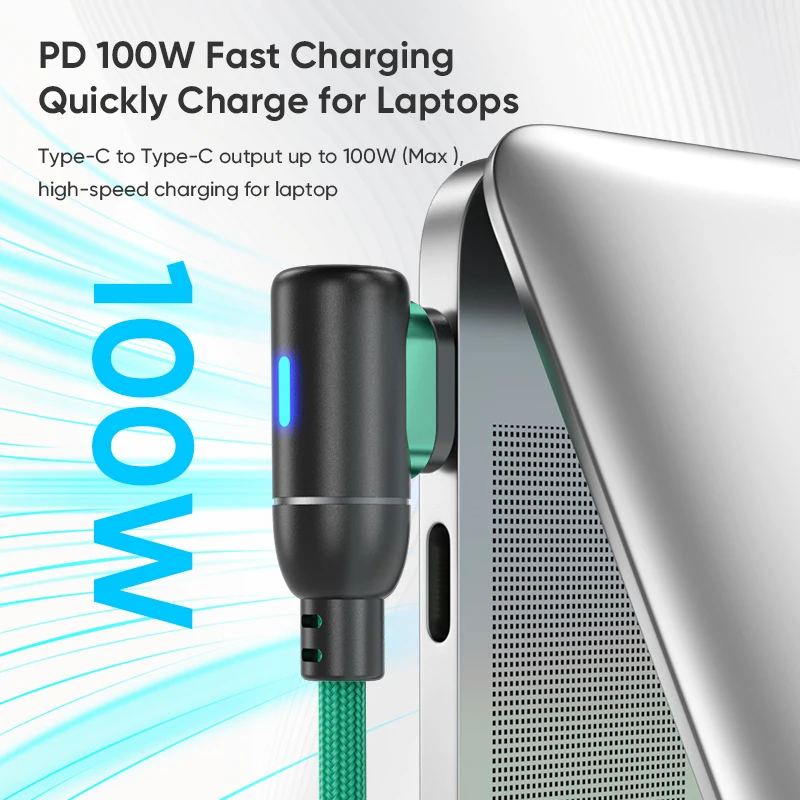 Greenport 3 in 1 Magnetic Cable 5A Fast Charging Nylon Braided Phone Charger for 24Pin/USB C/Micro Multi Magnetic Charging Cable