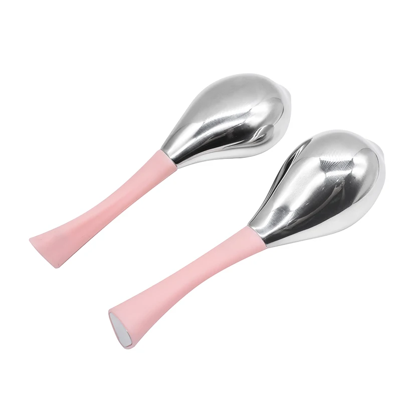 Silver Bird Shape Stainless Steel Cryo Tools Freeze Face Massager Ice Roller Cooling Facial Massager Cryo Sticks