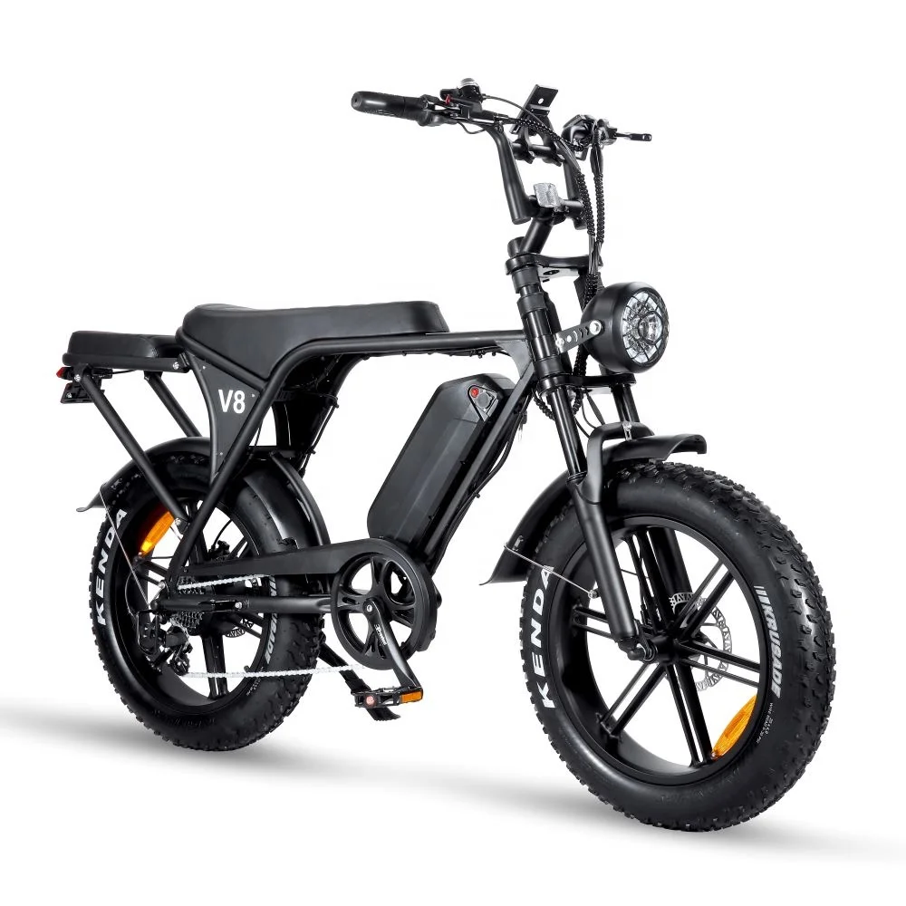 250W OUXI V8 e-Bike Fat tire Electric 25kmh bike e bike 250W Strong Power City Ebike Eu Warehouse shipping to your door FATBIKE