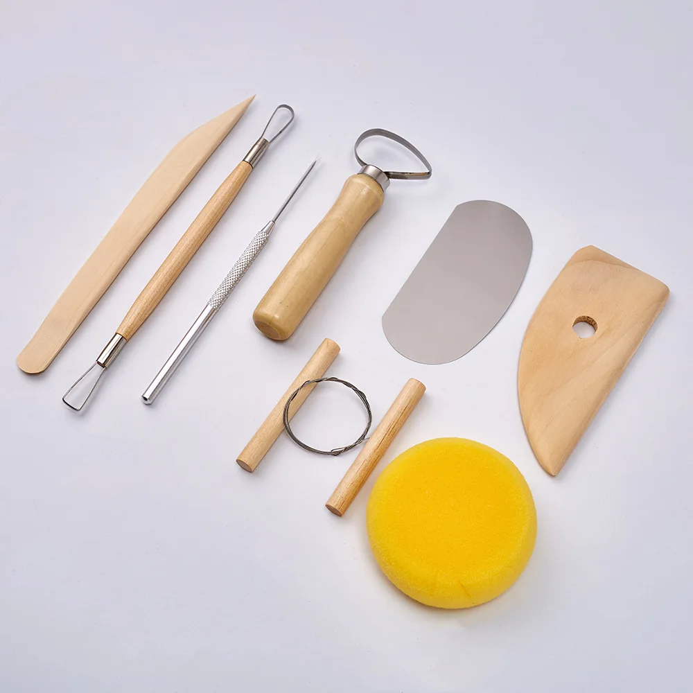 Factory Price DIY Tool Polymer Clay Sculpting Tools Set Rock Painting Kit for Sculpture Pottery