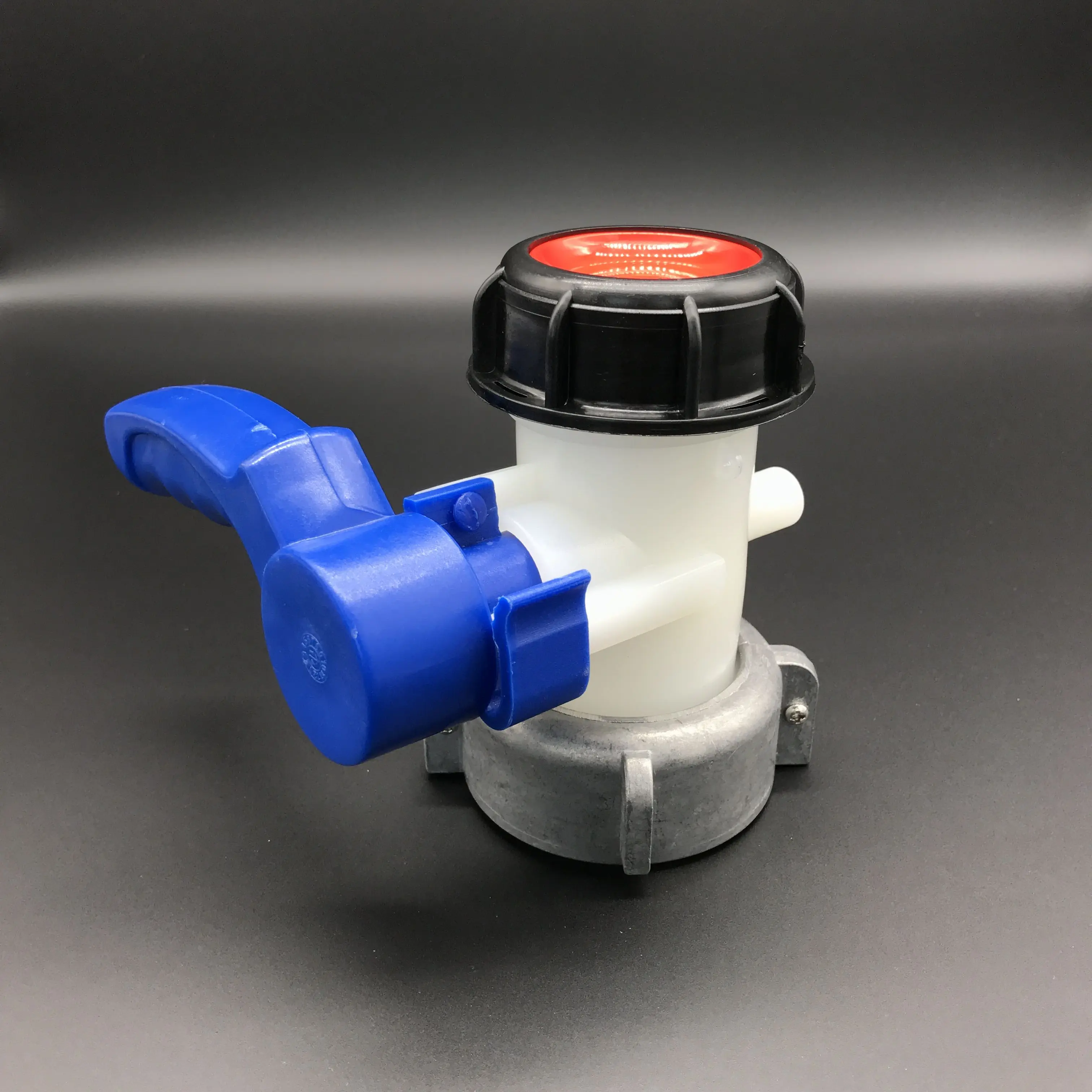 Лидер продаж с китайской фабрики, клапан-бабочка DN40 или DN50 (соединение из алюминиевого сплава) для контейнеров IBC