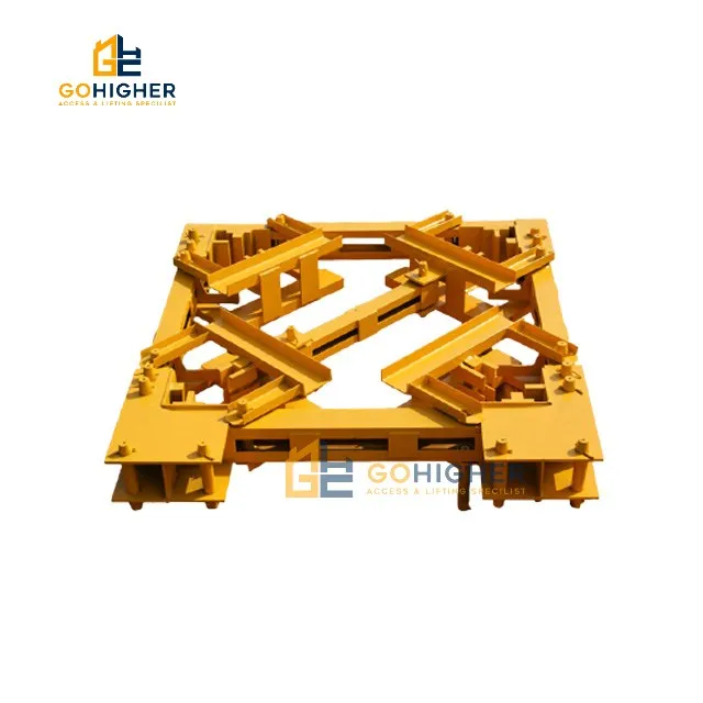 tower crane frame anchor spare parts fixing frame for tower crane 4x4 anchor post bracket