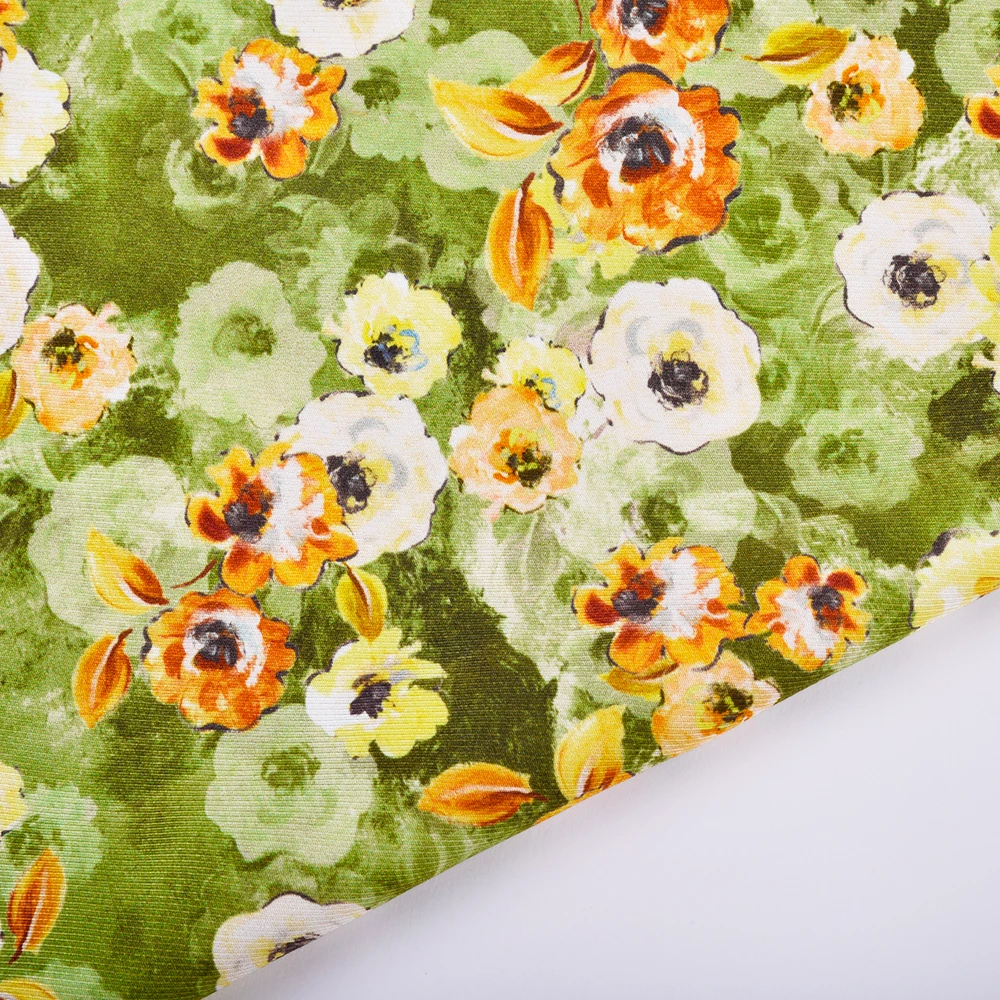 Hot Sales Woven Plain 66% Viscose 34% Rayon V120D*R405 Printing Fabric for Dress