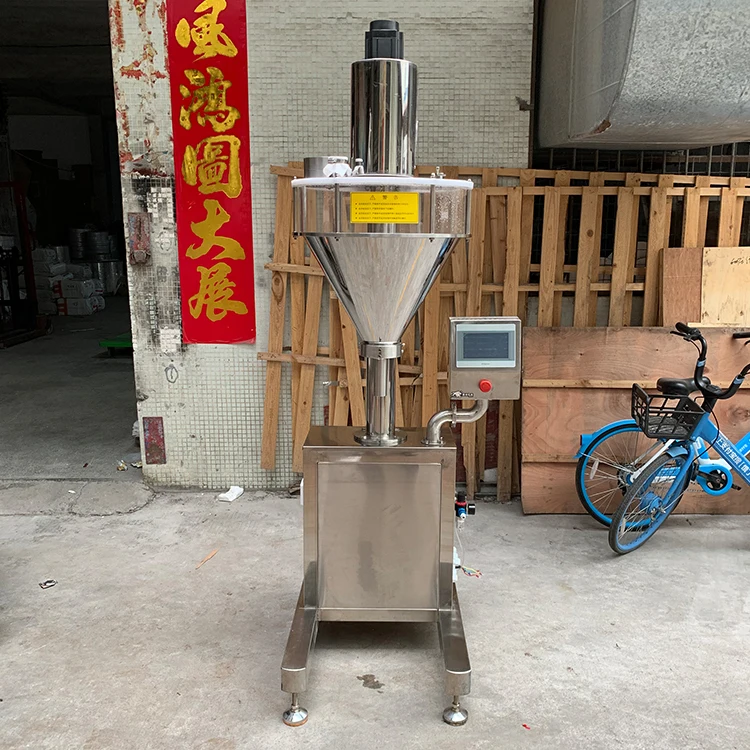 Guangdong milk powder carbon water powder nutritional powder single head automatic weighing and filling machine