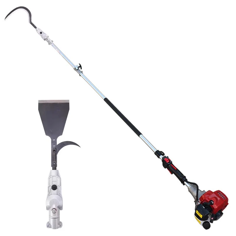 Palm tree pruning tool 25.4cc 52cc oil palm motorized cutter palm harvester