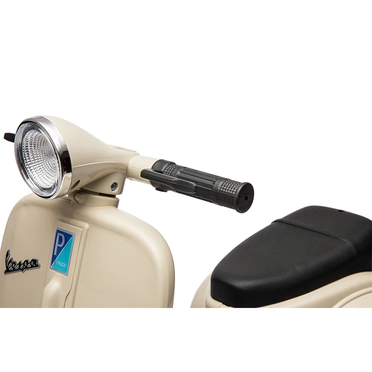 Licensed Vespa Rechargeable Battery Bike Kids Motorbike Baby Toys Electric 12v Motorcycle For Children