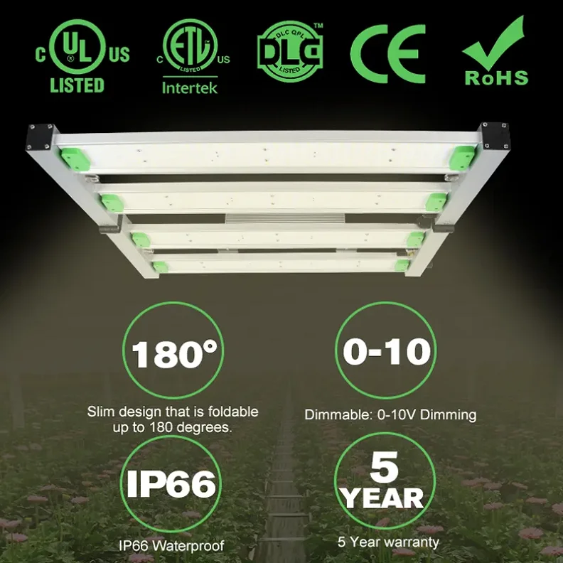 320W new indoor led grow light uv ir full spectrum OEM 1000w led grow light bar 800w samsung led hydroponic grow light