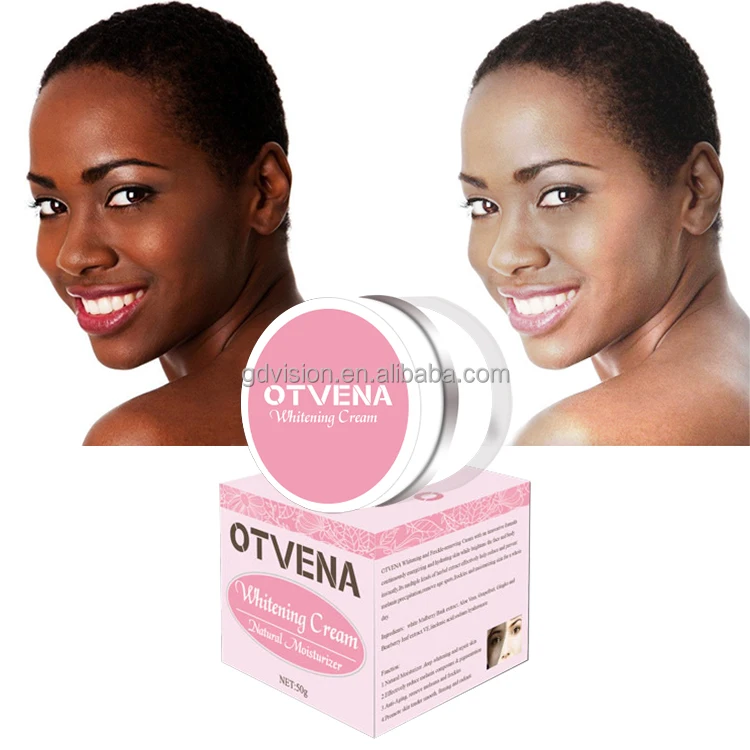 Hot sell OTVENA face milk quick skin whitening body cream in south korea