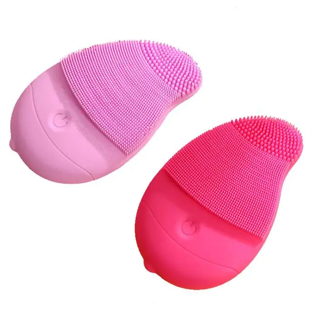 Wireless Charging Face Exfoliating Silicone Facial Cleaning Brush