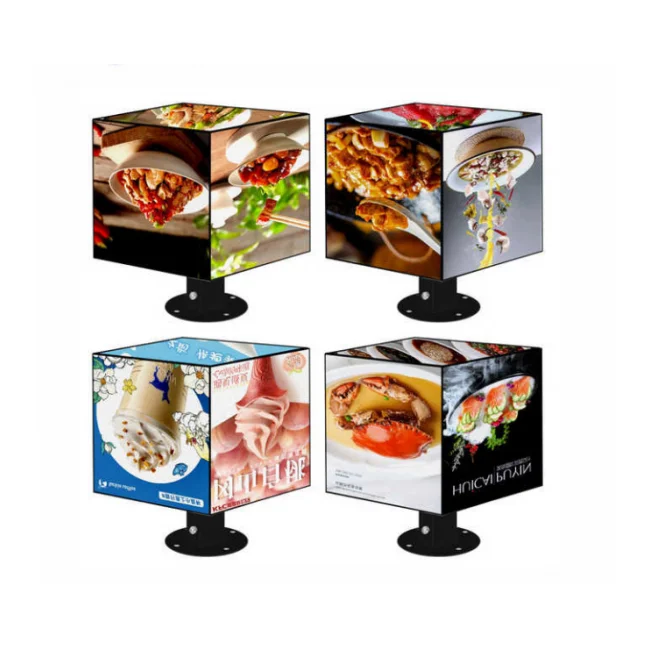4sides /5sides screen P2.5 P3 P3.91 P4 cube led screen magic cube display stage plaza video screen