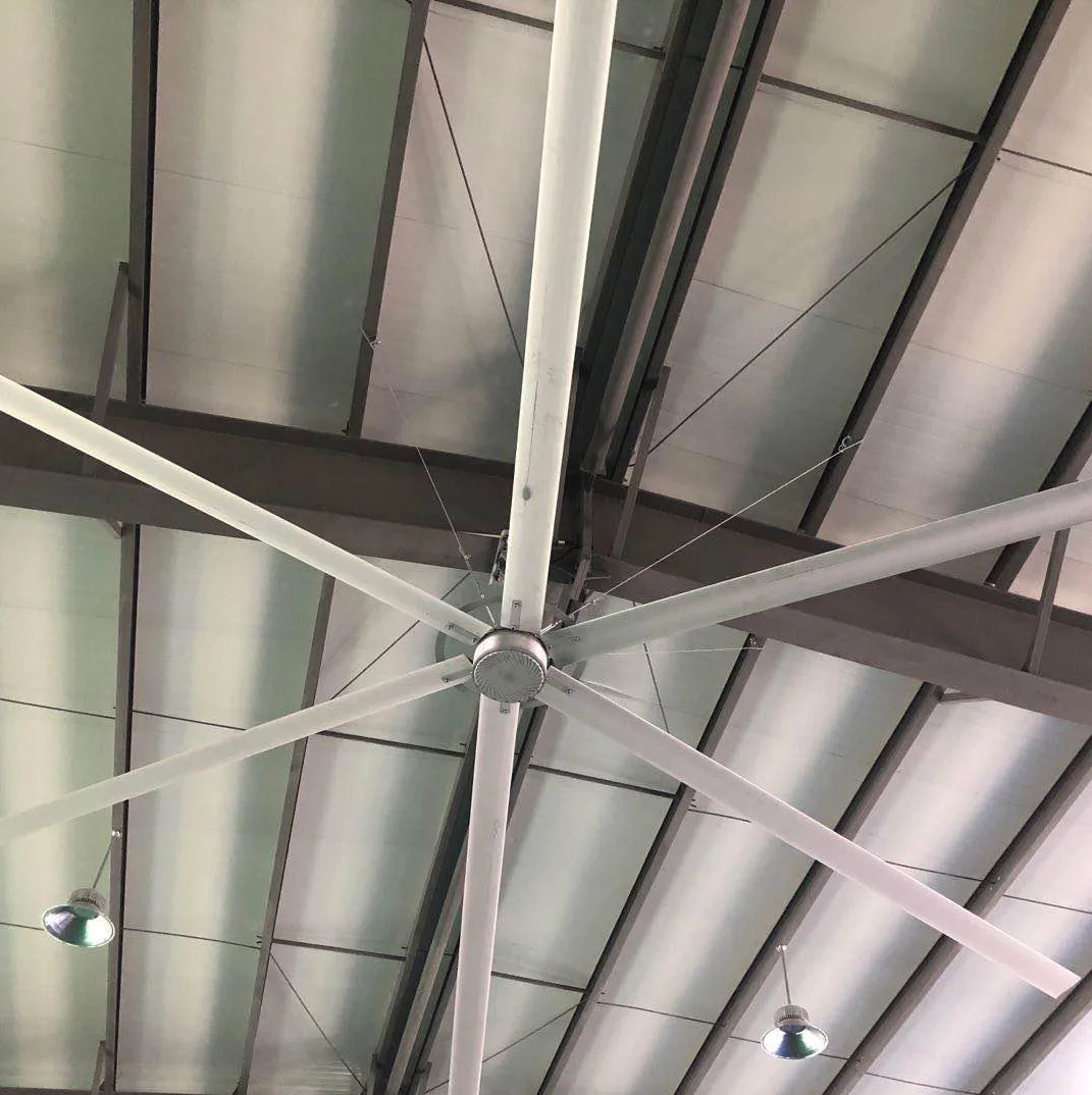 24ft ceiling fan  PMSM Motor used large ceiling fan direct drive fan