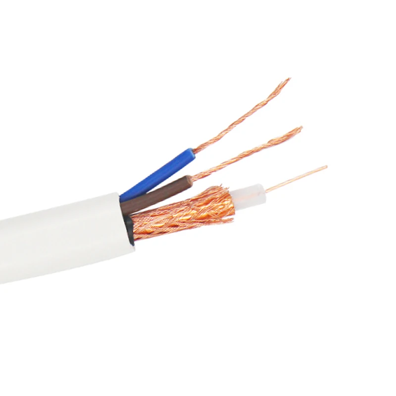 Wholesale coaxial cable camera cctv 75 ohm solid copper conductor coaxial cable rg58
