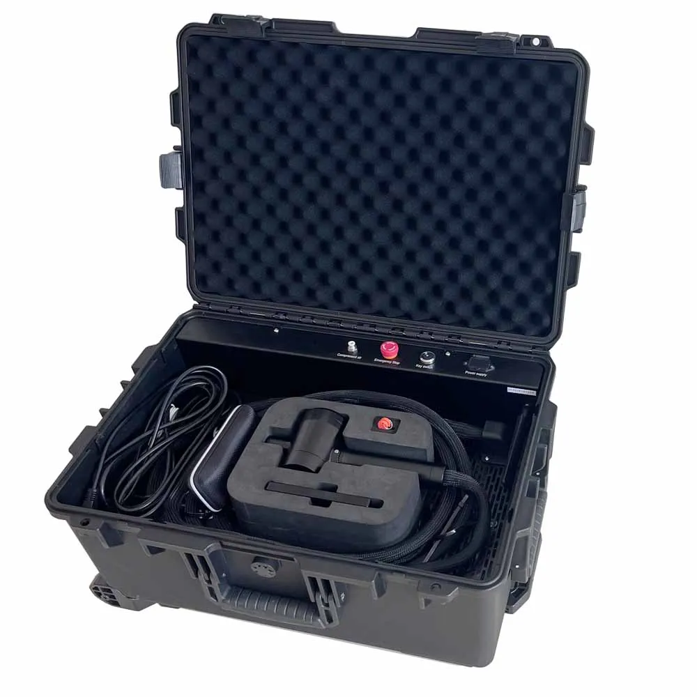 Portable 50W/100W Pulse Laser Cleaning Machine Handheld Fiber Laser Cleaner Wood Stainless Steel Stone Aluminum 200W New