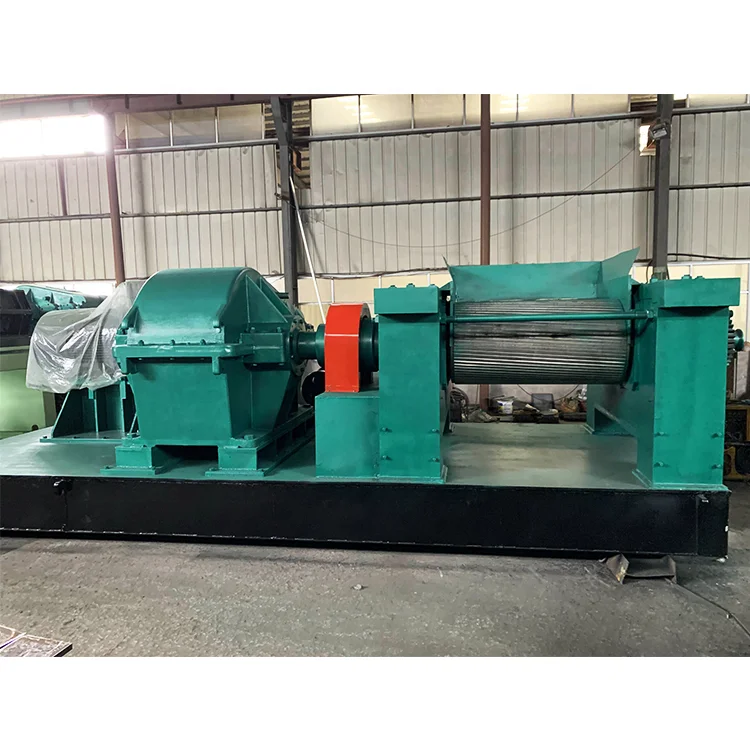 Scrap Tyre Cutter Tire Recycling Production Line Tire Rubber Cutting Machine