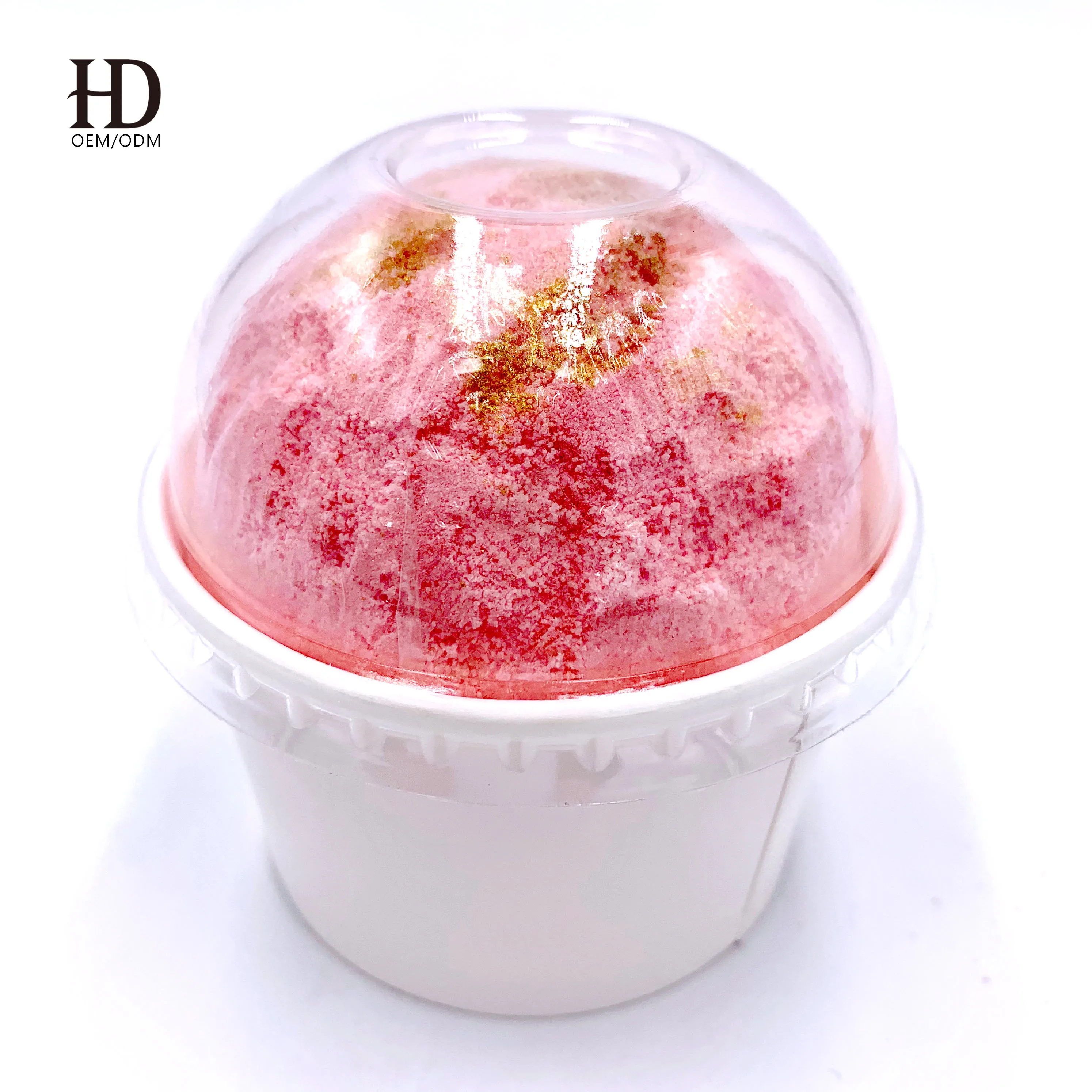 
OEM/ODM Polychromatic flower bubble bath bath salt ball explosion salt bubble bubble bath ball 