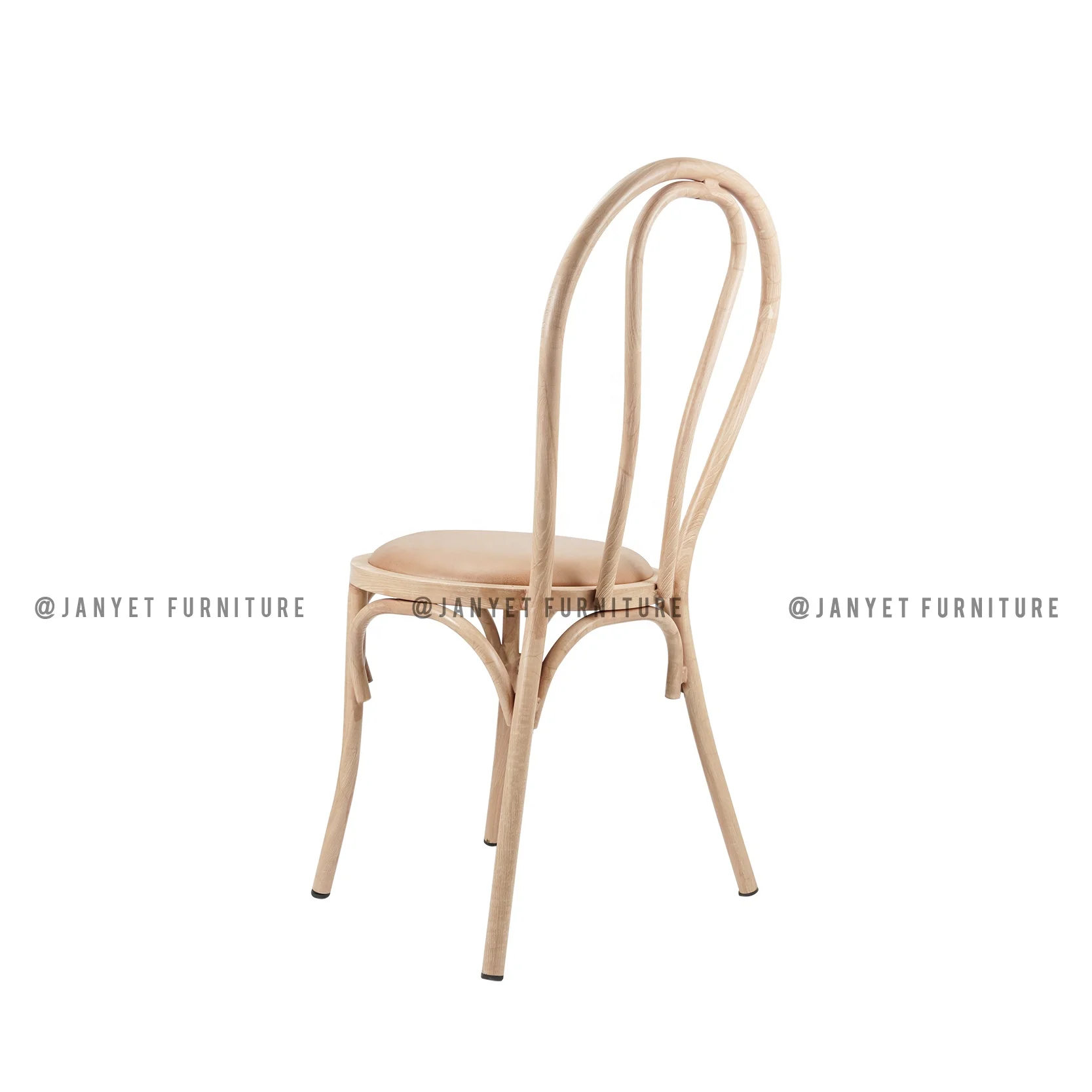 Хит продаж натуральный ресторан обеденный стул для кафе металлический Thonet