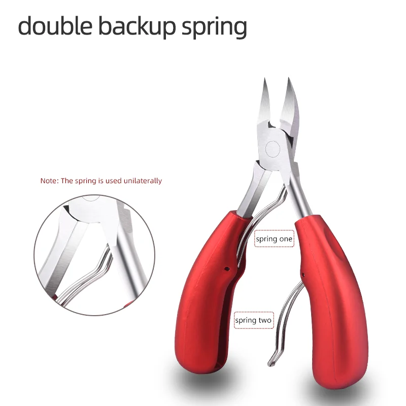 Hot Sale Stainless Steel Manicure Fingernail & Toenail Scissors Nail Clipper Nipper Dead Skin Plier