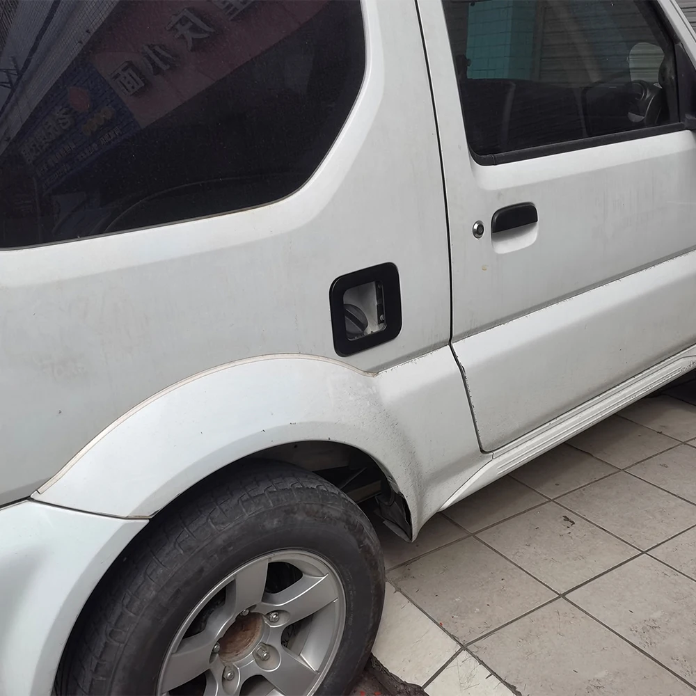 OEM factory price aluminum glass transparent fuel tank cover fuel filler gas oil cover car parts accessories for Suzuki Jimmy