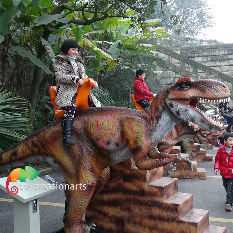 Good quality 4 M animatronic dinosaur ride for Park