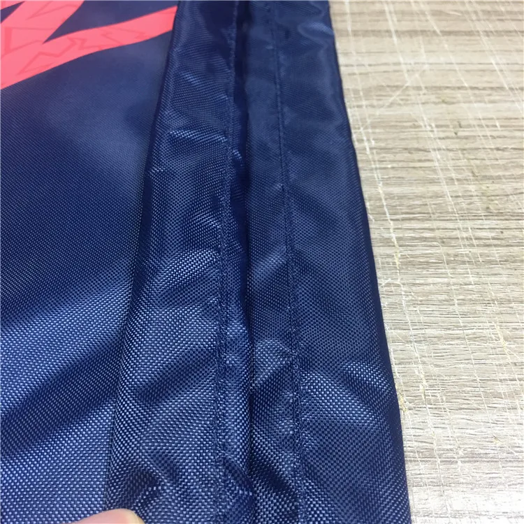 Custom Print Logo 35x45cm Basketball Shoe Drawstring Sport Backpack Bag Polyester Drawstring Shoe Packing Bags