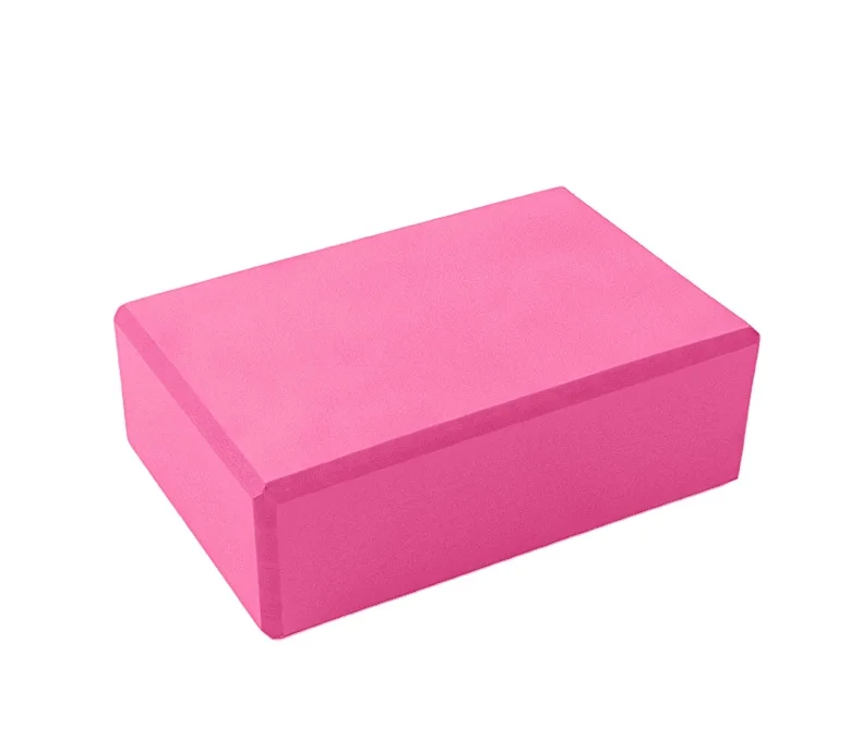 Wholesale High Quality Comfortable Eco Foam Pink Yoga Brick Yoga Blocks
