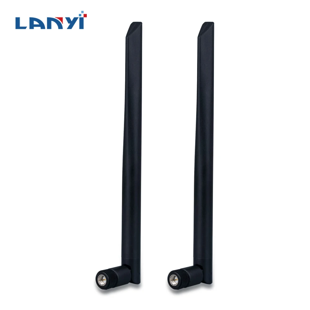 2.4G 5G External Wifi Antena 5Dbi High Gain 915 Mhz Antenna Sma Male Connector Rubber Antenna