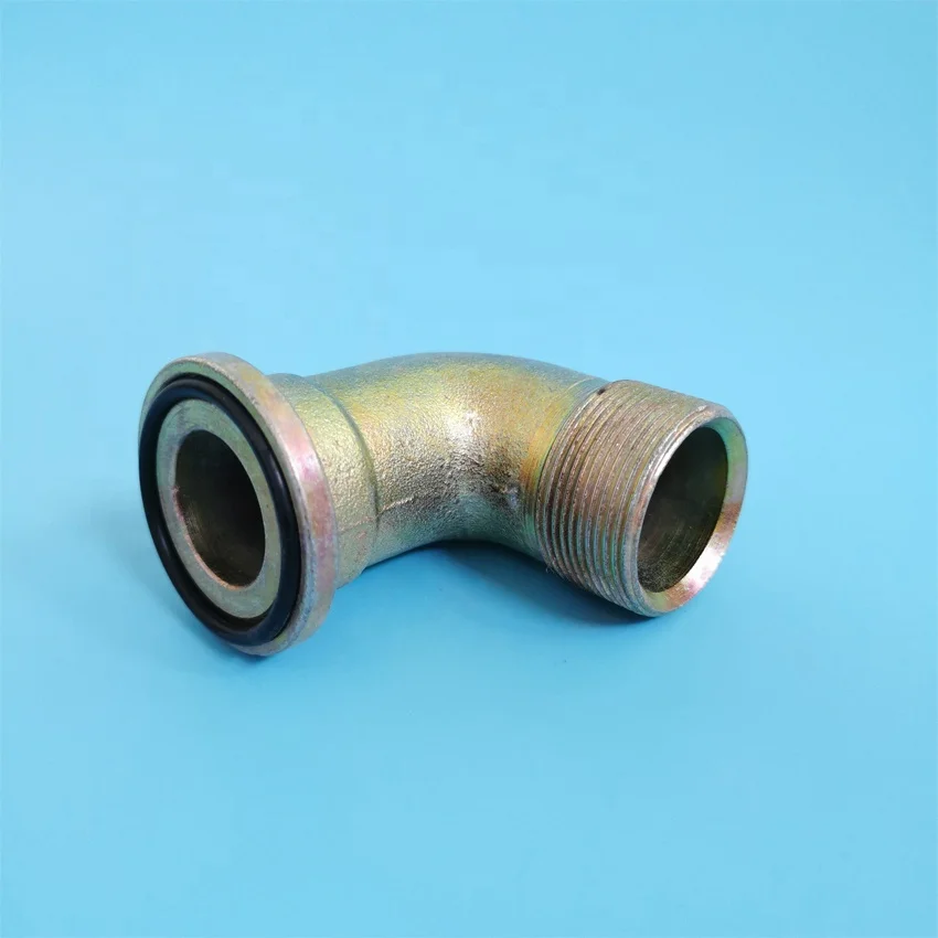 Bernet mobile fuel dispenser truck parts flow meter outlet 90 degree connector for fuel dispenser for sale philippine